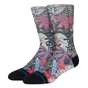 Stance Secret Garden Crew Floral Colorful Office Socks